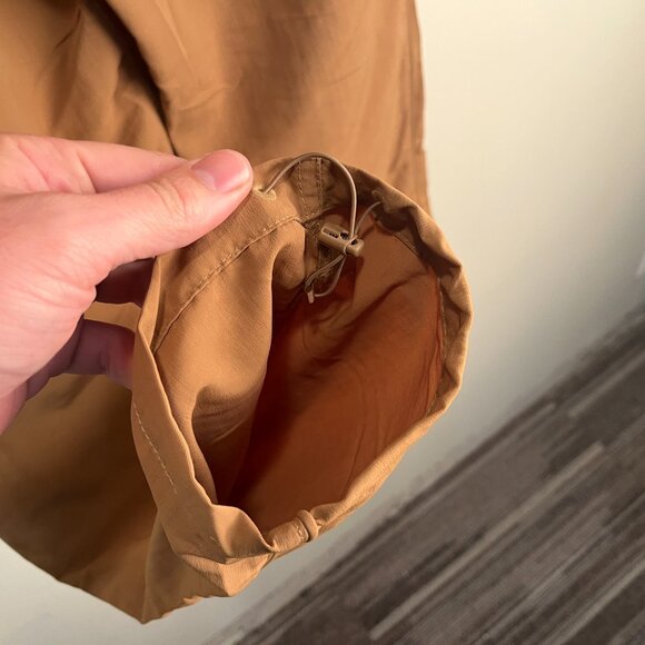 The North Face Men's solid tan convertible roll up Pants Medium M 29" inseam EUC - Picture 7 of 9